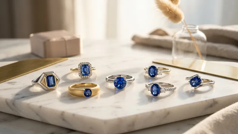 Bague saphir moderne : guide pour choisir le bon modèle