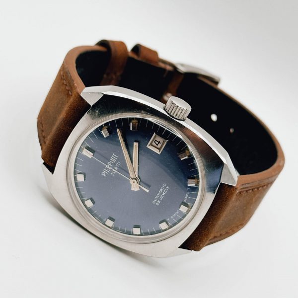 PIERPONT 35mm Automatic Blue Dial with 25 Jewels Date Feature – Bijoux・de・Lu